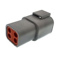 Connecteur automobile en laiton Deutsch DT 4-12 broches 22-16AWG 12V