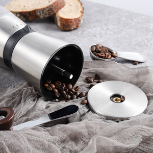 เครื่องบดกาแฟแบบ<span class=keywords><strong>มือ</strong></span><span class=keywords><strong>หมุน</strong></span>สแตนเลสสตีลสุดพิเศษ พร้อมแกนเซรามิกและดีไซน์วินเทจสำหรับ<span class=keywords><strong>บด</strong></span>เมล็ดกาแฟให้เป็นผง - Product Image 2