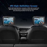 Pantalla Táctil para Auto OEM a Bajo Precio, Software APK, Android HD de 10.1'', 4G, GPS, WIFI, Pantalla Publicitaria para Taxi, Monitor para Reposacabezas