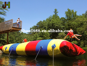 充气水 <span class=keywords><strong>blob</strong></span> 充气水枕头人类弹射器为水上公园 - Product Image 4
