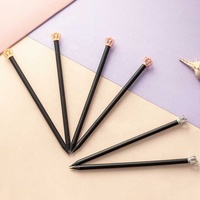 Crayons Couronne Cartoon en Gros pour Enfants de Maternelle et d'École Primaire, Crayons en Bois Personnalisables
