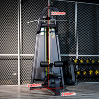 Machine de musculation commerciale multifonctionnelle pour tirage latéral haut et bas, équipement d'entraînement assis pour les muscles du dos en parallèle, matériel de gym