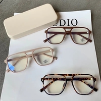 Montures de lunettes transparentes anti-lumière bleue à la mode pour hommes et femmes lunettes de myopie carrées rétro lunettes d'ordinateur