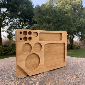 Natural Wooden Bamboo Hotel Service Eco-friendly <strong>Tray</strong> Rectangle Tobacco <strong>Storage</strong> Smoking Accessory Wooden <strong>Tray</strong> - Product Image 3