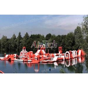 Parc aquatique gonflable pour aventures aquatiques, course d'obstacle de parc aquatique - Product Image 4