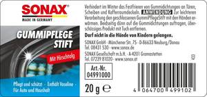 Crayón de caucho para el cuidado de gomas, 20g, fácil aplicación para juntas de puertas de coche y burletes, para evitar grietas - Product Image 5