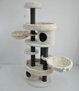 Poste para rascar con láser para gatos, árbol moderno de lujo y Rascador en U, hermosas camisetas altas, rueda de ejercicio, escalada barata de 200cm con cuerda - Product Image 5