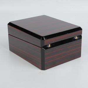 Caja de Regalo de Madera MDF de Lujo con Corte Láser, Rectangular, para Perfumes y Cosméticos, Tipo Concha, Personalizada de Fábrica - Product Image 5