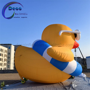 <span class=keywords><strong>Canard</strong></span> jaune gonflable géant pour la publicité, costume de mascotte gonflable pour les fêtes et la promotion - Product Image 3