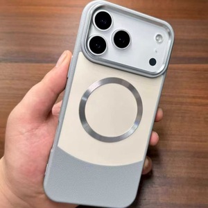 Coque magnétique pour iPhone 17 Pro, nouveau modèle, en <span class=keywords><strong>TPE</strong></span> doux pour la peau, motif style Ins, couleurs contrastées, motif CD - Product Image 6
