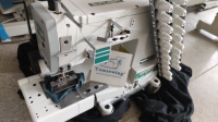 Siruba vc008 machine à coudre industrielle multi-aiguilles d'occasion Maquina De Coser Industriales Usadas Reconditionnée par Tomsewing