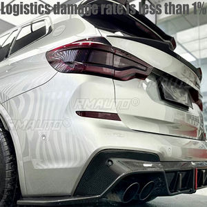 Aileron arrière de coffre en fibre de carbone et FRP noir de haute qualité pour BMW X3 G01 – Accessoire de style automobile - Product Image 2