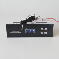 Termostato de Refrigeración Digital Programable de Panel Grande KT-2010LF, Gestiona Dos Funciones: Control de Refrigeración e Iluminación