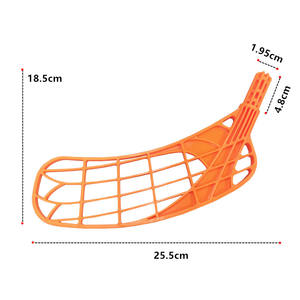 BED200 Floorball Blade PP plastik pisau pengganti Floorball Stick bagian olahraga luar ruangan dalam ruangan hoki - Product Image 3