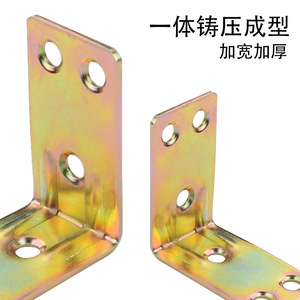 Support d'angle en L à résonance en acier laminé à froid, connecteur de quincaillerie pour étagère d'armoire à 90 degrés - Product Image 5