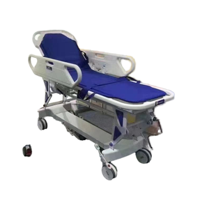 Camilla plegable médica de emergencia ajustable para ambulancia, camilla para Hospital, cama de transferencia de pacientes