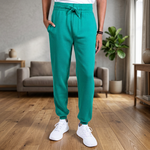 Pantalones Deportivos Largos para Hombre, Ligeros, de Cintura Baja, Corte Holgado, Elásticos, Transpirables, Impermeables, de Tela de Lana, para Correr al Aire Libre - Product Image 2