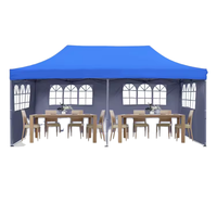 Auvent imperméable en Oxford, tonnelle, gazebo, tente pliante, Toldos 3x3, tente pop-up, tente de marché en plein air