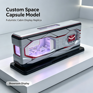 Modello Espositivo Personalizzato di Capsula Spaziale Futuristica - Product Image 6