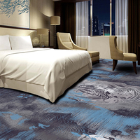 Moquette murale de luxe pour hôtel 5 étoiles, tapis en laine Axminster tufté, tapis pour couloir d'hôtel de luxe, casino, cinéma