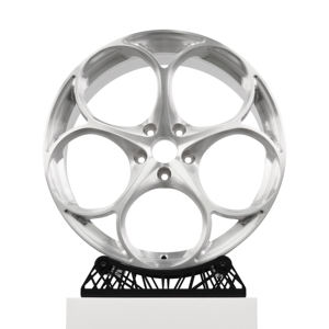 Jantes monobloc forgées sur mesure KE, finition argent brillant, rayons courbés élégants, 18, 19, 20, 21 pouces pour <span class=keywords><strong>Alfa</strong></span> <span class=keywords><strong>Romeo</strong></span> Stelvio Giulia 147 156 - Product Image 2