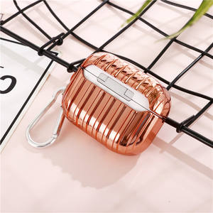 LeYi-funda protectora para AirPods 1, 2, 3 Pro, diseño creativo, TPU suave, galvanoplastia, carga inalámbrica - Product Image 5