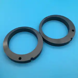Customized Manufacturer Pressure-Resistant Black Silicon Nitride Ceramic Ring