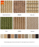 Tapis pour animaux de compagnie en sisal naturel tissé, moderne, multi-tailles, durable, toutes saisons, antidérapant, lavable, lisse et résistant à l'usure, vente en gros