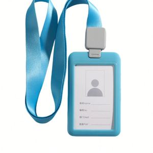 Porte-badge rétractable X57 en ABS de haute qualité, porte-carte d'identité pour le personnel de l'entreprise, porte-badge personnalisé sur mesure - Product Image 3