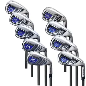 Mazel Left Right Handed Single Length Golf Clubs Irons 5-SW(8Pieces) Golf Iron Set