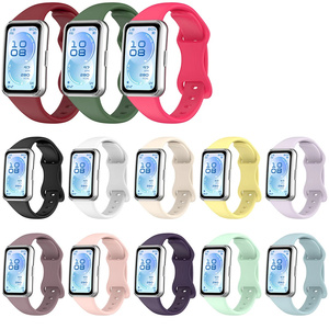 Bracelets de montre connectée pour Huawei Band 11 Pro, accessoires de remplacement en silicone, bracelet de sport Correa - Product Image 3
