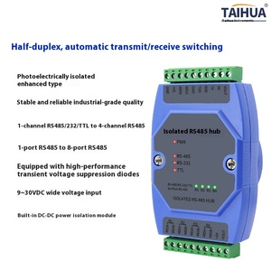 Taihua TD-4518 cấp công nghiệp 485 tín hiệu khuếch đại Splitter Repeater Hub vật liệu nhựa chống tăng Chống sấm sét - Product Image 3