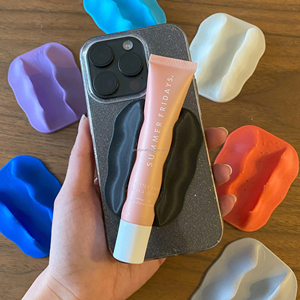 Giá đỡ son môi silicon từ tính, giá đỡ son môi silicon tùy chỉnh trên ốp điện thoại, ốp điện thoại đựng son môi - Product Image 1