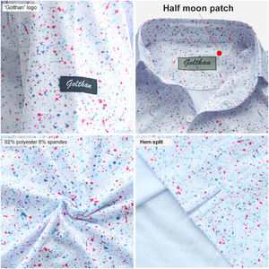 Camiseta de Golf Deportiva Sublimada de Alto Rendimiento con Diseño Personalizado, Absorbente de Humedad, de Secado Rápido, Ajustada, Tipo Polo para Hombre - Product Image 4