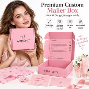 Caja de Envío Corrugada Rosa Personalizada con Logotipo, Cajas de Empaque para Suscripciones de Belleza para Marcas de Cuidado de la Piel, Cosméticos, Cuidado del Cabello y Bienestar - Product Image 6