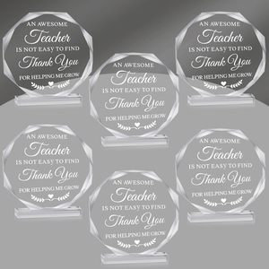 Hot Sale Personalized Clear Lucite Photo Paperweight For Family Teacher Gifts - Product Image 2