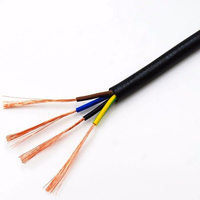RVV 4-adriges Flexibles Kupferkabel 300/500V PE-Isolierte Heizungs-Elektrokabel