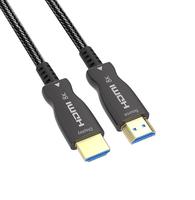 24 Karat vergoldetes HDMI-zu-HDMI-Kabel 4K 8K Glasfaser-HDMI-Kabel für HDR-Fernseher 15m 25m 30m 50m 100m