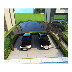 Cong kim loại xe bãi đậu xe nhà kho vườn dễ dàng lắp ráp PC Khung áp lực cho nhà để xe bãi đậu xe - Product Image 3