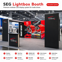 Support de présentation pliable pour stand de vendeur avec base renforcée pour la promotion de la marque