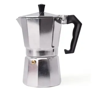 OEM Kahve Makinesi Cafetera Stovetop Espresso Coffeemaker 1 2 3 6 9 12 14 Cups Mocha Maker Aluminum Mokapot Coffee Moka Pot