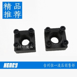 หน้าแปลนปั๊มเกียร์เฮนรี่ HGP2A 25 มม. เหล็กหล่อเคลือบสี - Product Image 4