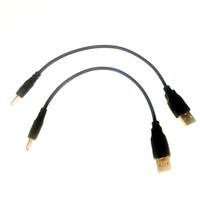 Câble Mini USB DC Jack en gros d'usine, charge rapide 3A, fil à âme en cuivre moulé par injection
