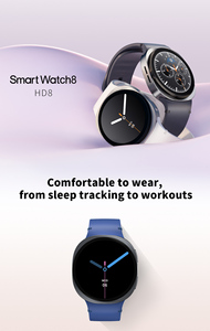Nuevo Reloj Inteligente con Diseño <span class=keywords><strong>de</strong></span> Moda, IA, W8 HD, Correa <span class=keywords><strong>de</strong></span> Silicona, Resistente al Agua, Pantalla IPS, Monitor <span class=keywords><strong>de</strong></span> Actividad Física, Monitor <span class=keywords><strong>de</strong></span> Sueño, Llamadas por Bluetooth, Cargador Inalámbrico - Product Image 6