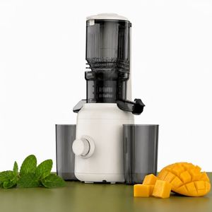 Extracteur de jus à froid compact et silencieux 200W avec séparation de la pulpe, facile à nettoyer, OEM ODM, logo personnalisé, marque privée, pour usage domestique - Product Image 3