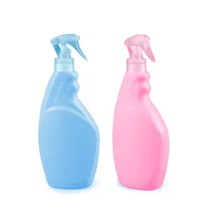 500毫升空塑料HDPE液体洗涤剂瓶，带触发喷雾器