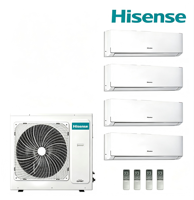 Système multi-split complet Hisense, climatiseur Mini VRF, climatiseur MU4R25 U21 - Unité extérieure
