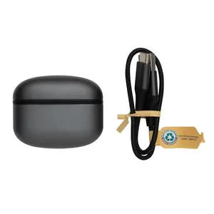 Audífonos inalámbricos de aluminio reciclado, dispositivos sostenibles - Product Image 2