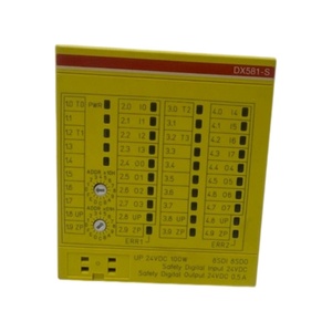 ยี่ห้อใหม่ 1SAP284100R0001 DX581-S โมดูลความปลอดภัย DI/DO SIL2 SIL3 24VDC สำหรับระบบ AC500-S Safety PLC - Product Image 5