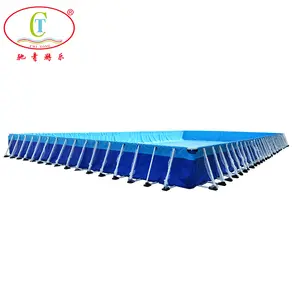 High quality hot-sale metal tube frame mobile swimming pool